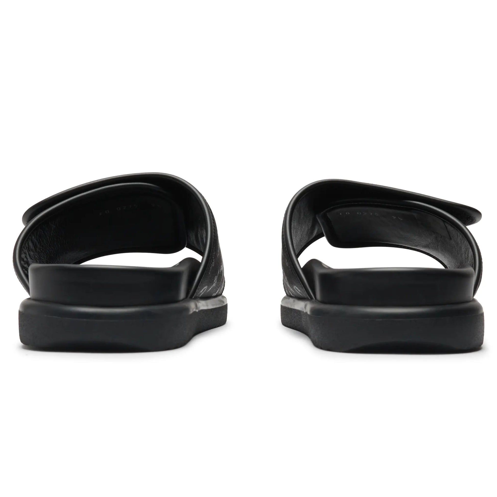 Preloved - Louis Vuitton Miami Mules Black Slides