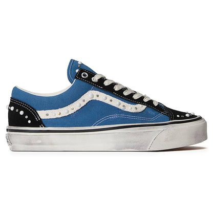 Vans Pearlised Navy Black Old Skool 36LX